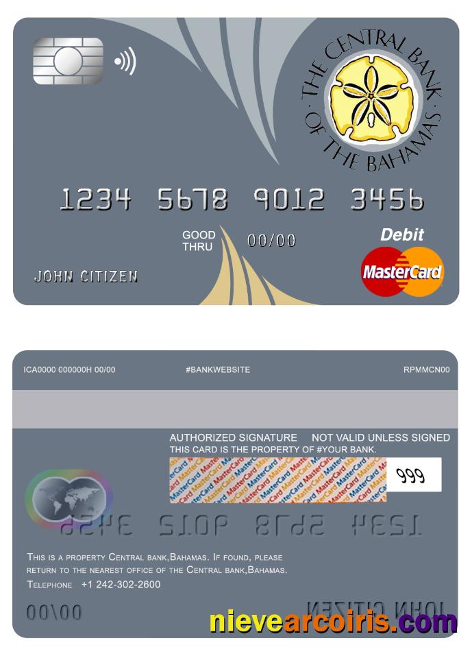 Bahamas Central Bank mastercard